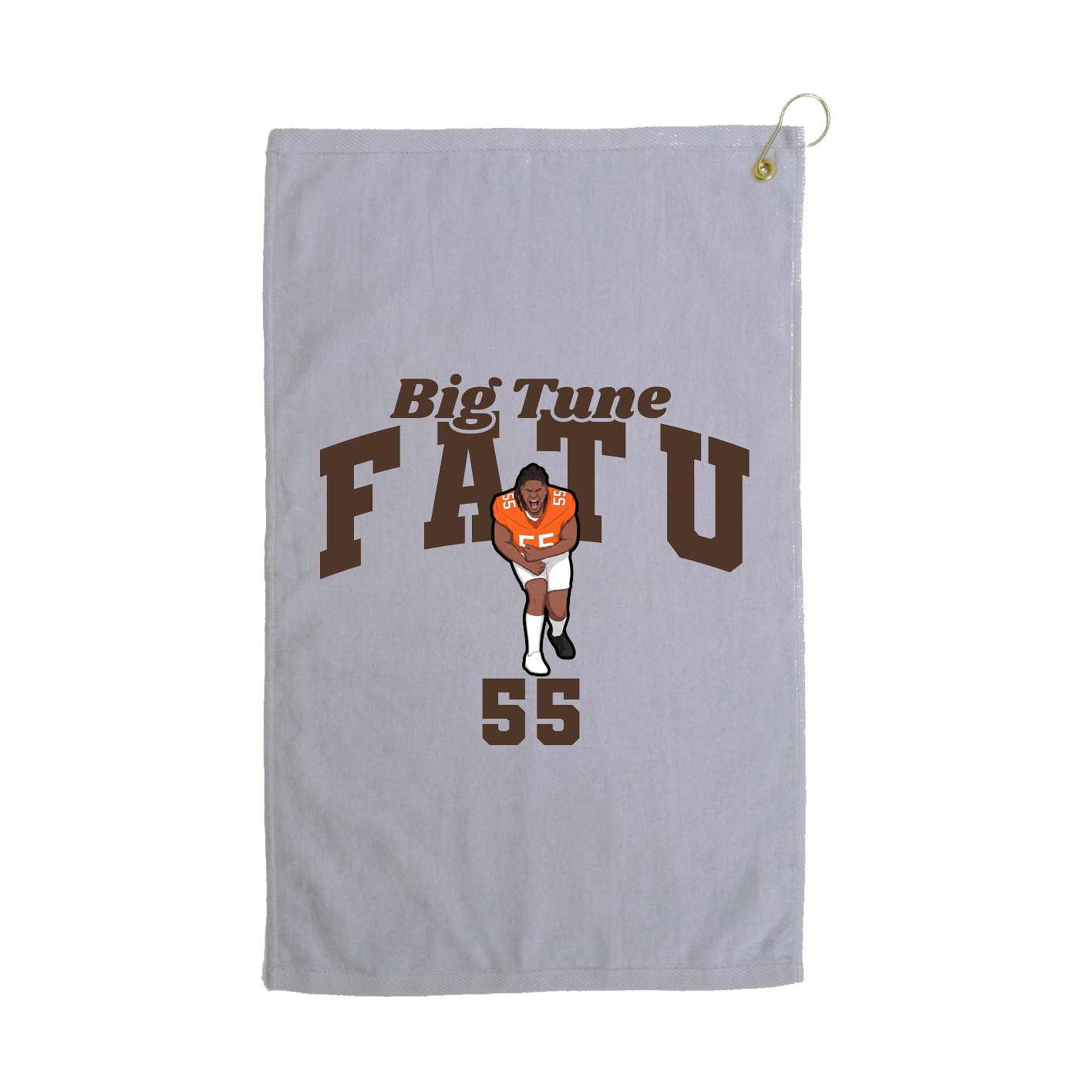 Golf Towel — Signature Arch in Grey