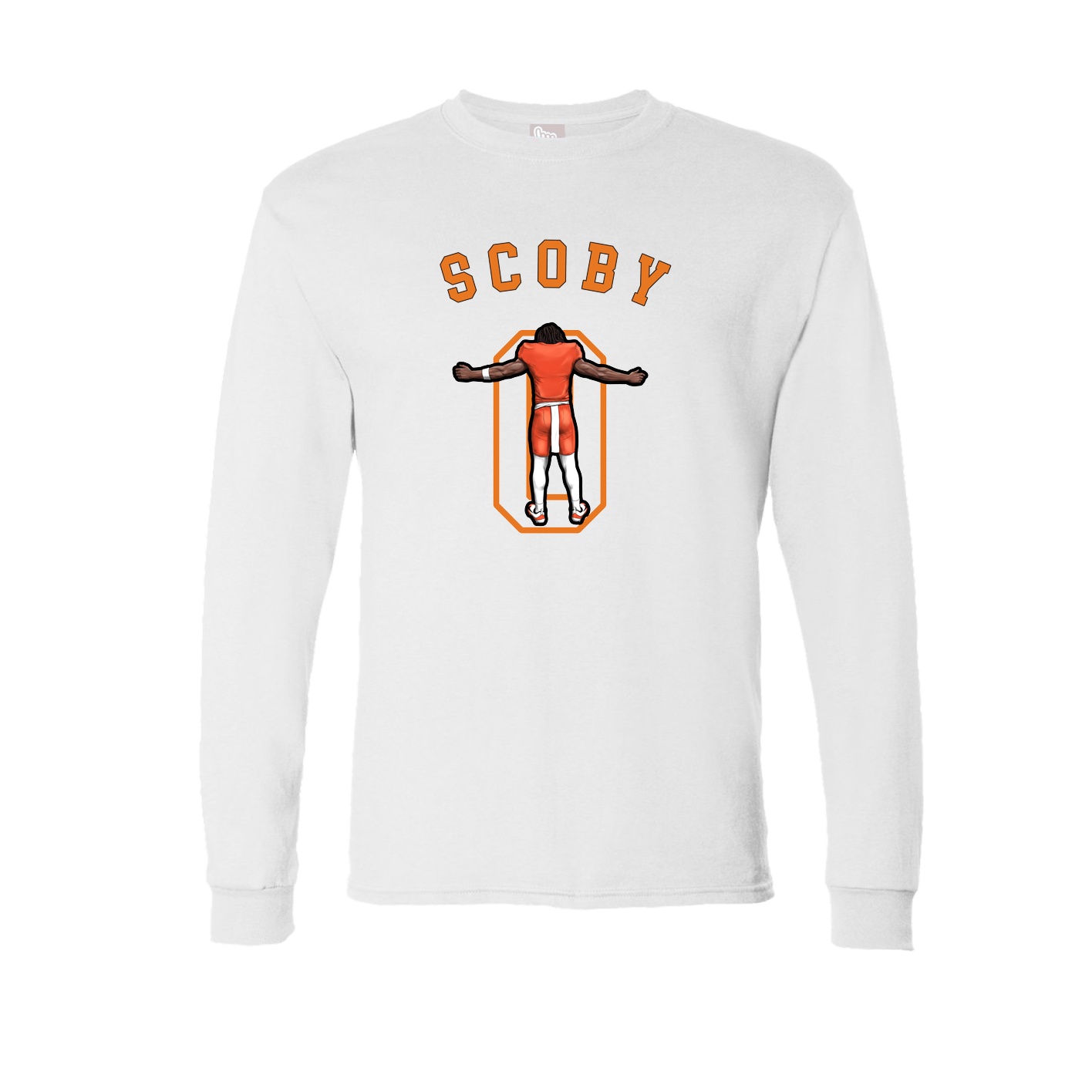 Long Sleeve Tee — Shirsey Arch in White