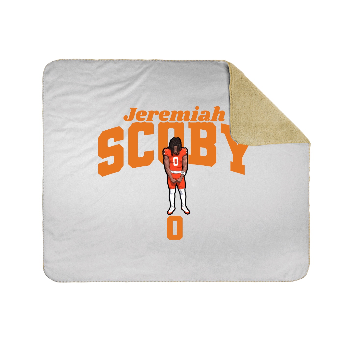 Throw Blanket — Signature Arch in White
