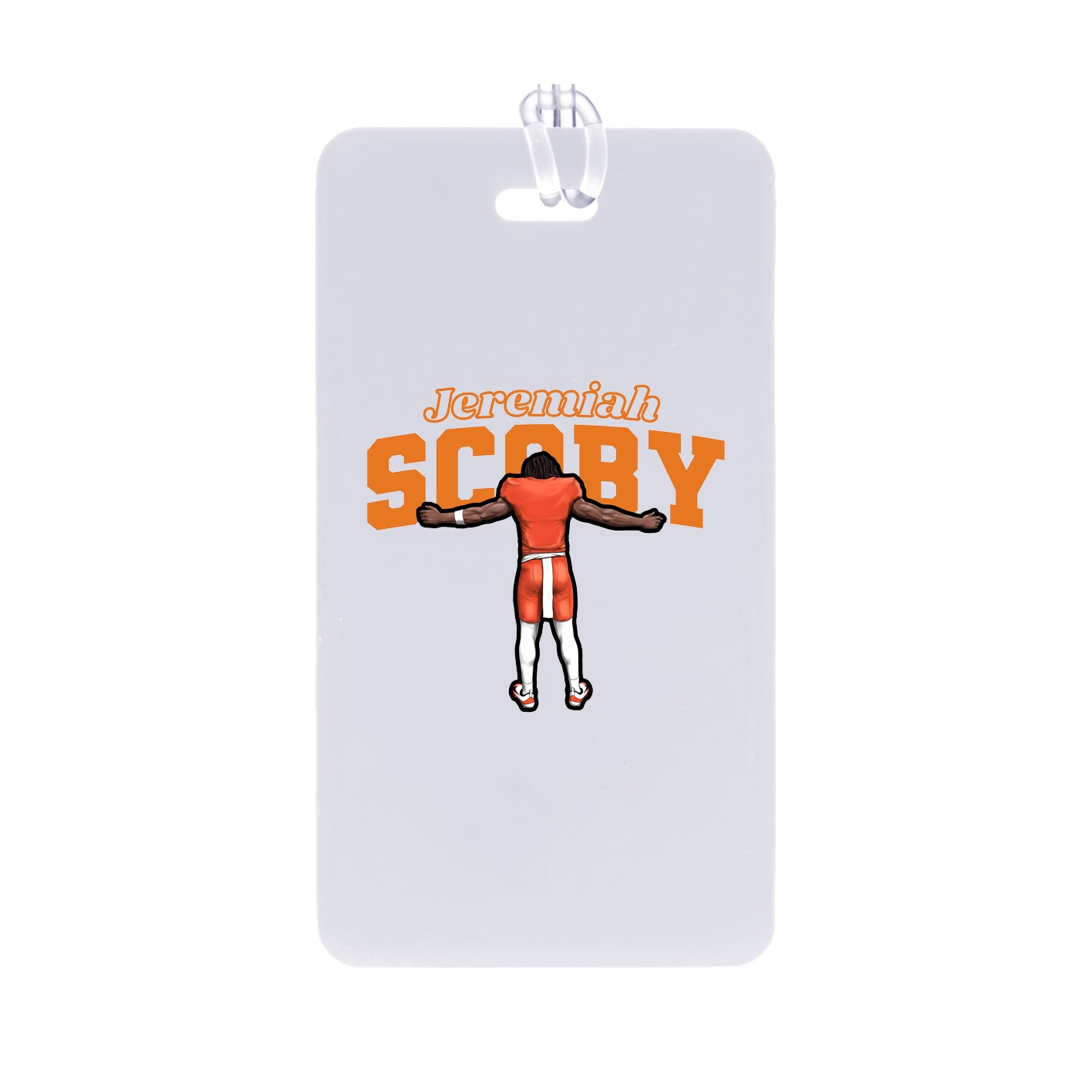 Bag Tag — Name Arch in Classic