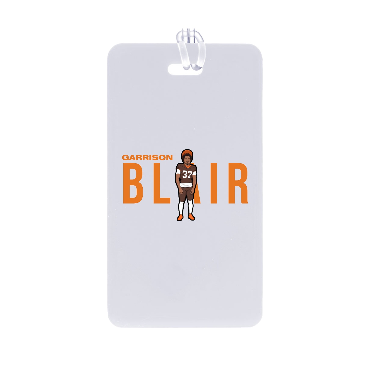 Bag Tag — Player Name in Classic