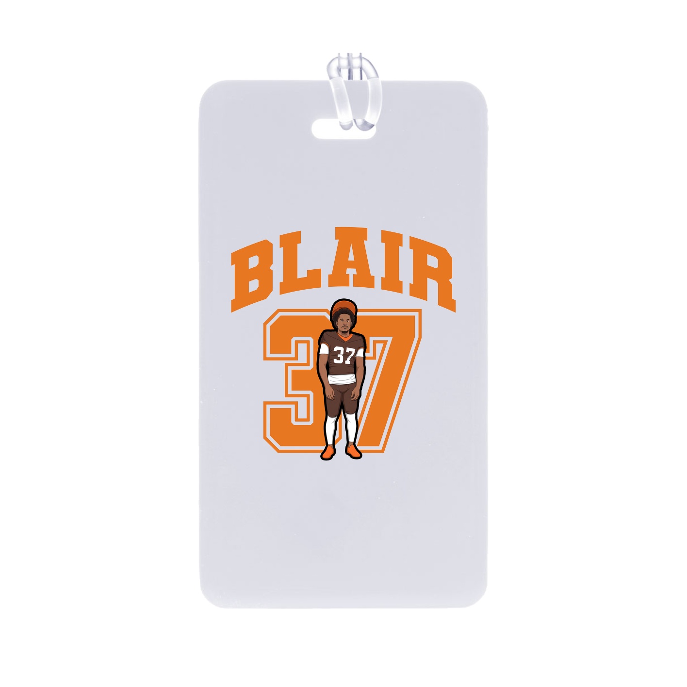 Bag Tag — Number in Classic
