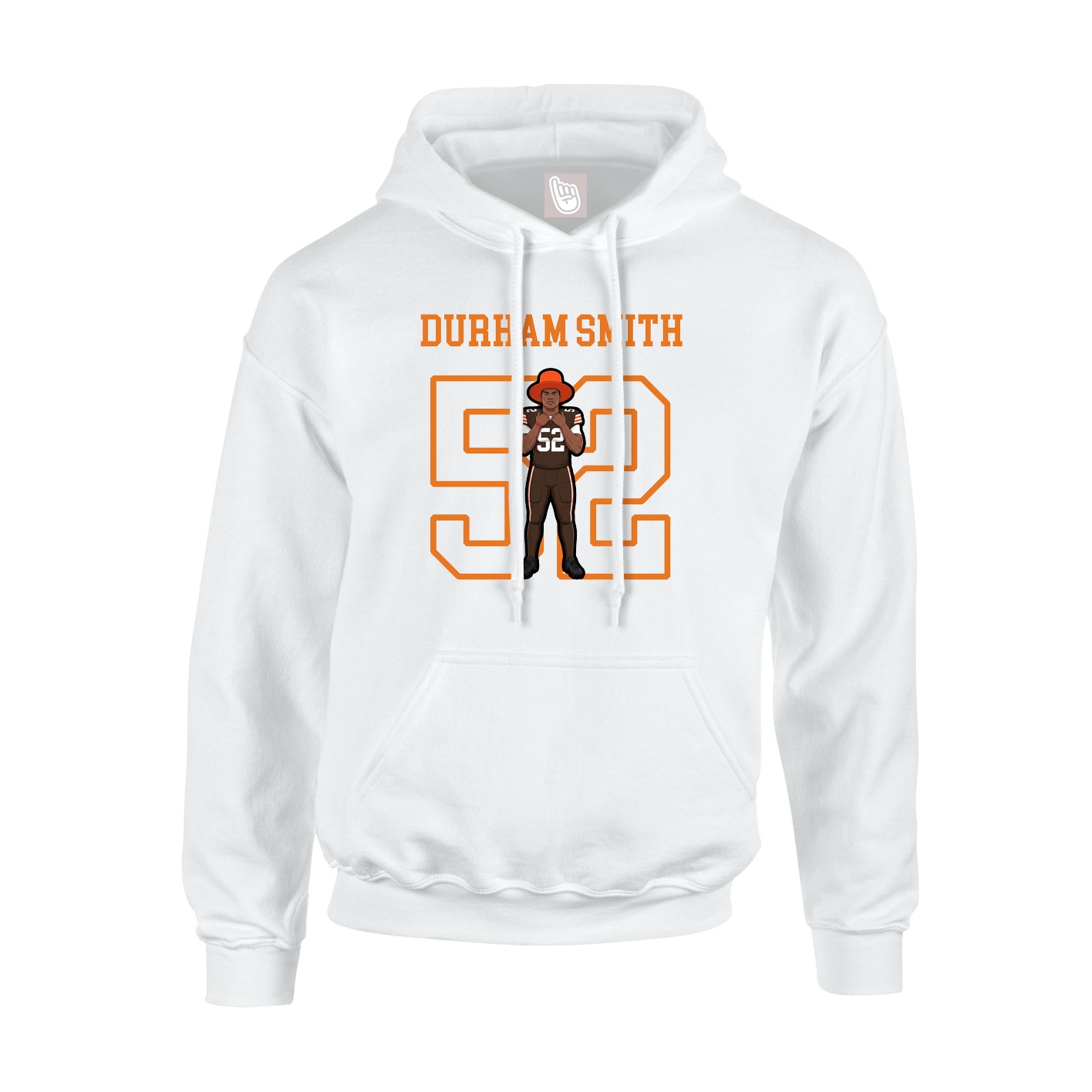 Hoodie — Shirsey in White