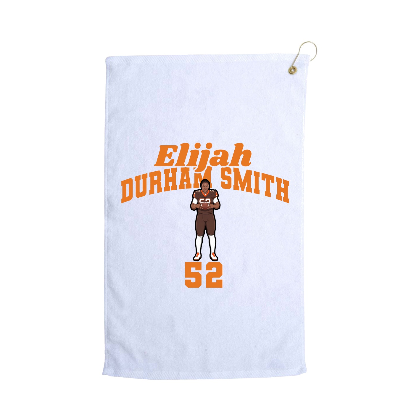 Golf Towel — Signature Arch in White