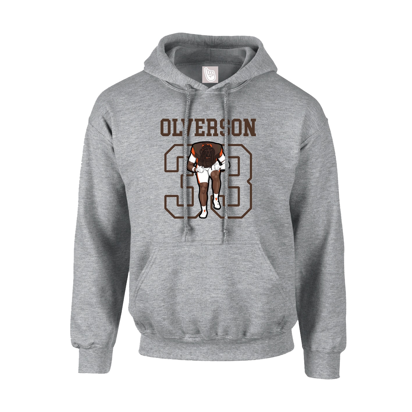 Hoodie — Shirsey in Grey