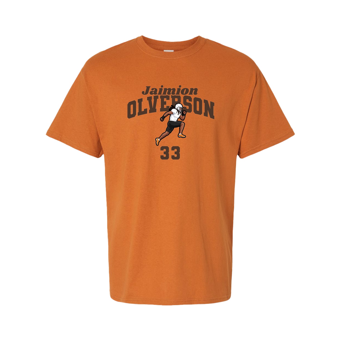 Tee — Signature Arch in Orange