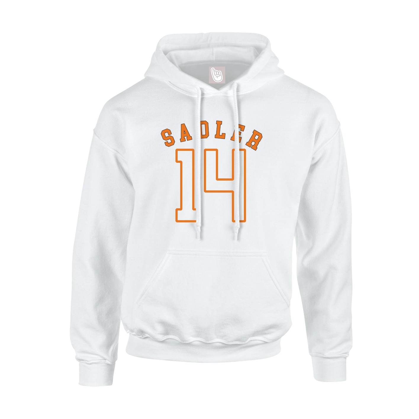 Youth Hoodie — Shirsey Arch in White