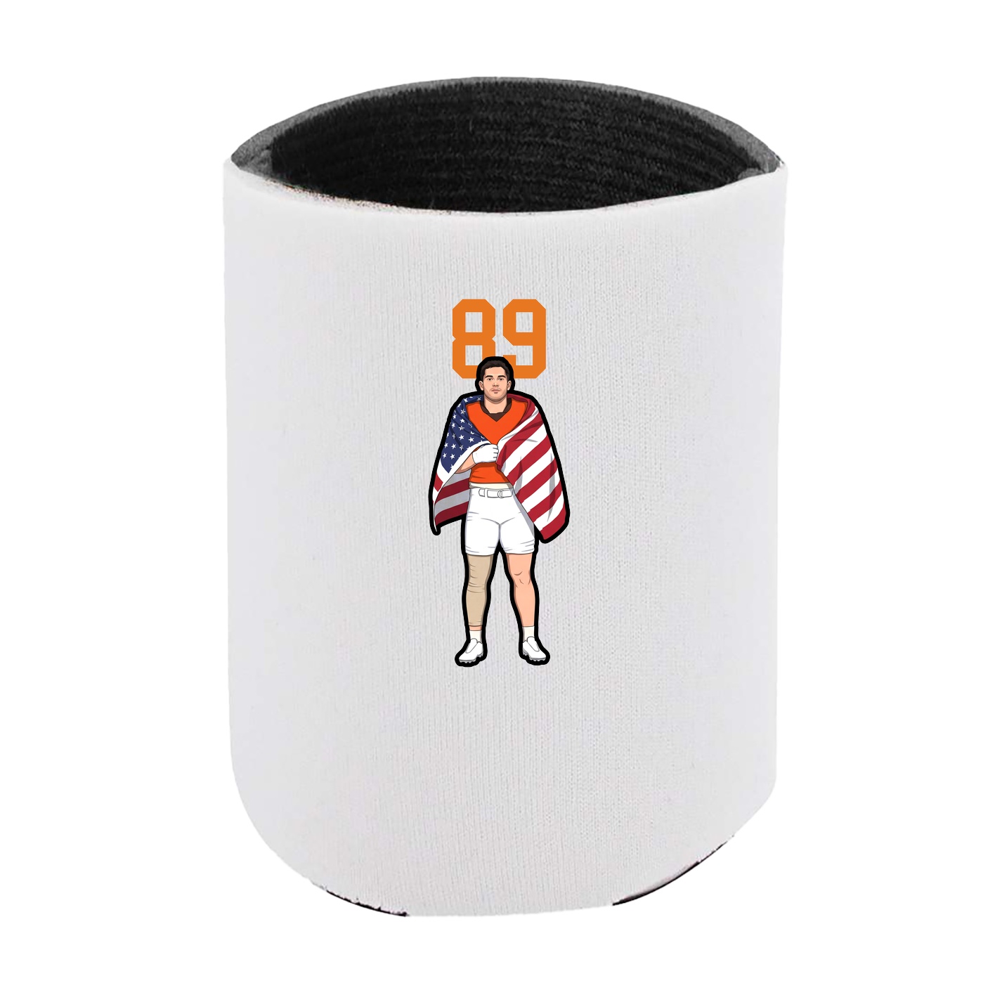 Can Holder — Number Top in White