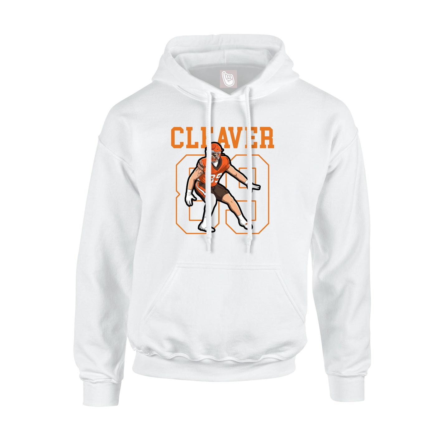 Hoodie — Shirsey in White
