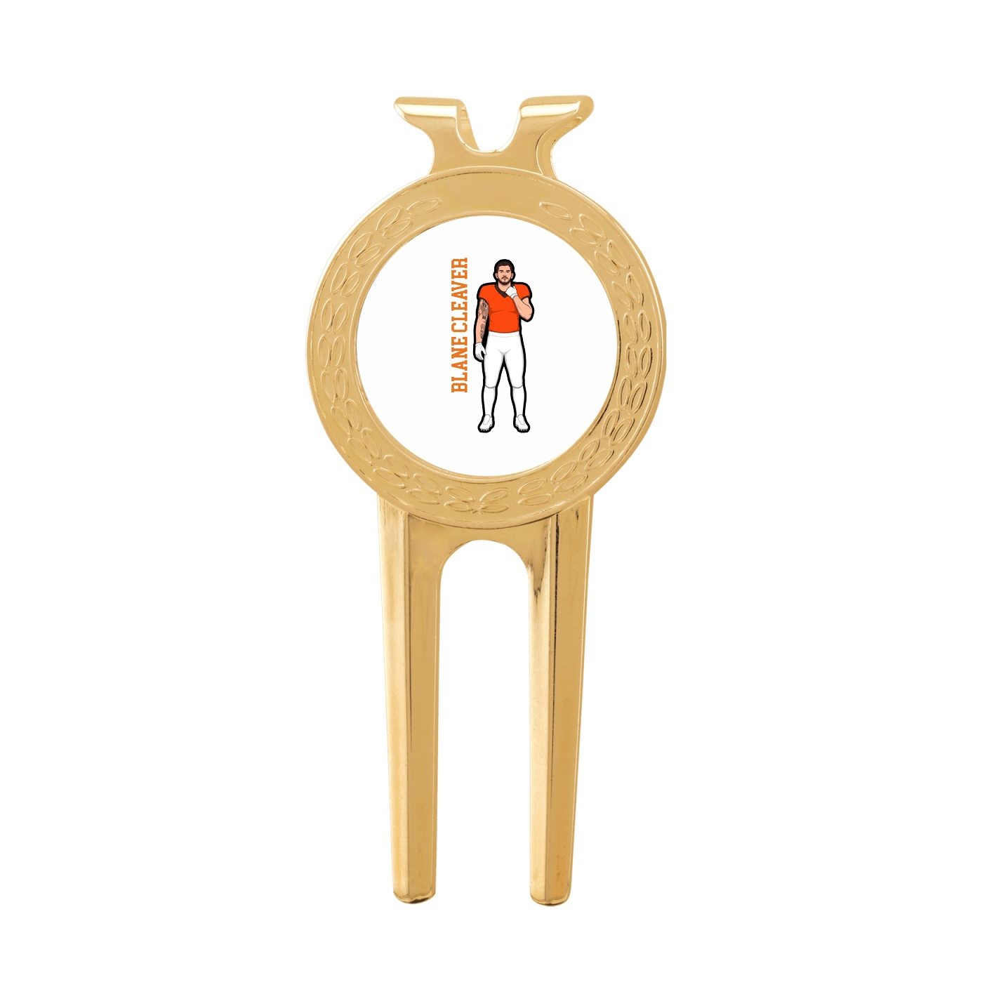Divot Tool with Ball Marker — Name Vertical in Classic