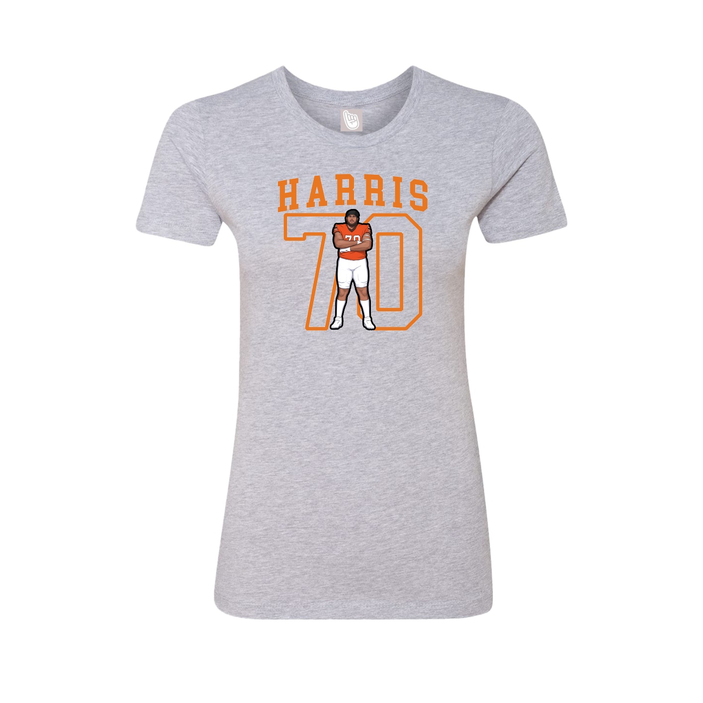 Fitted Women's Tee — Shirsey in Grey