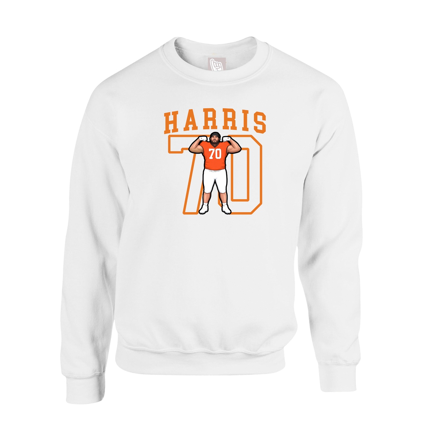 Fleece Crew — Shirsey in White