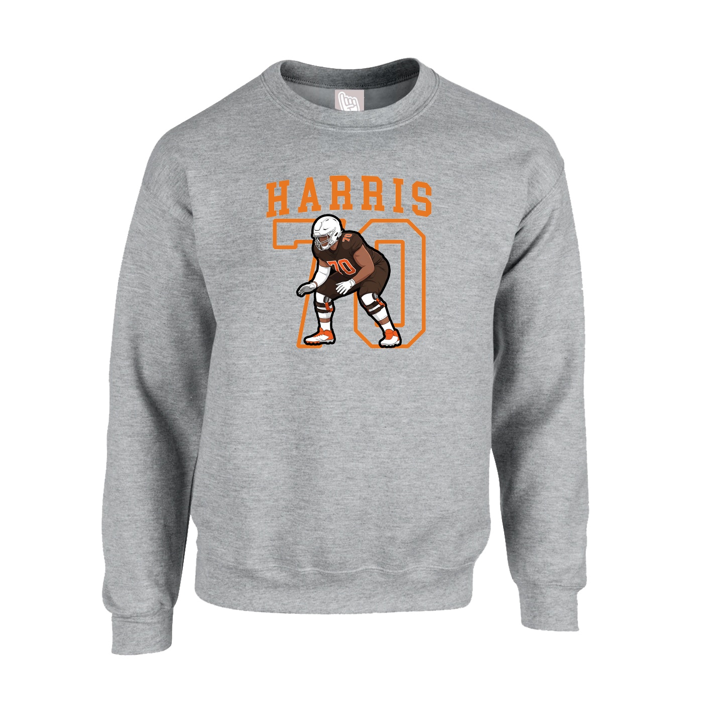 Fleece Crew — Shirsey in Grey