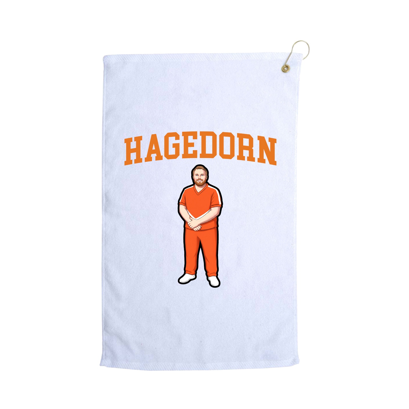 Golf Towel — Shirsey in White