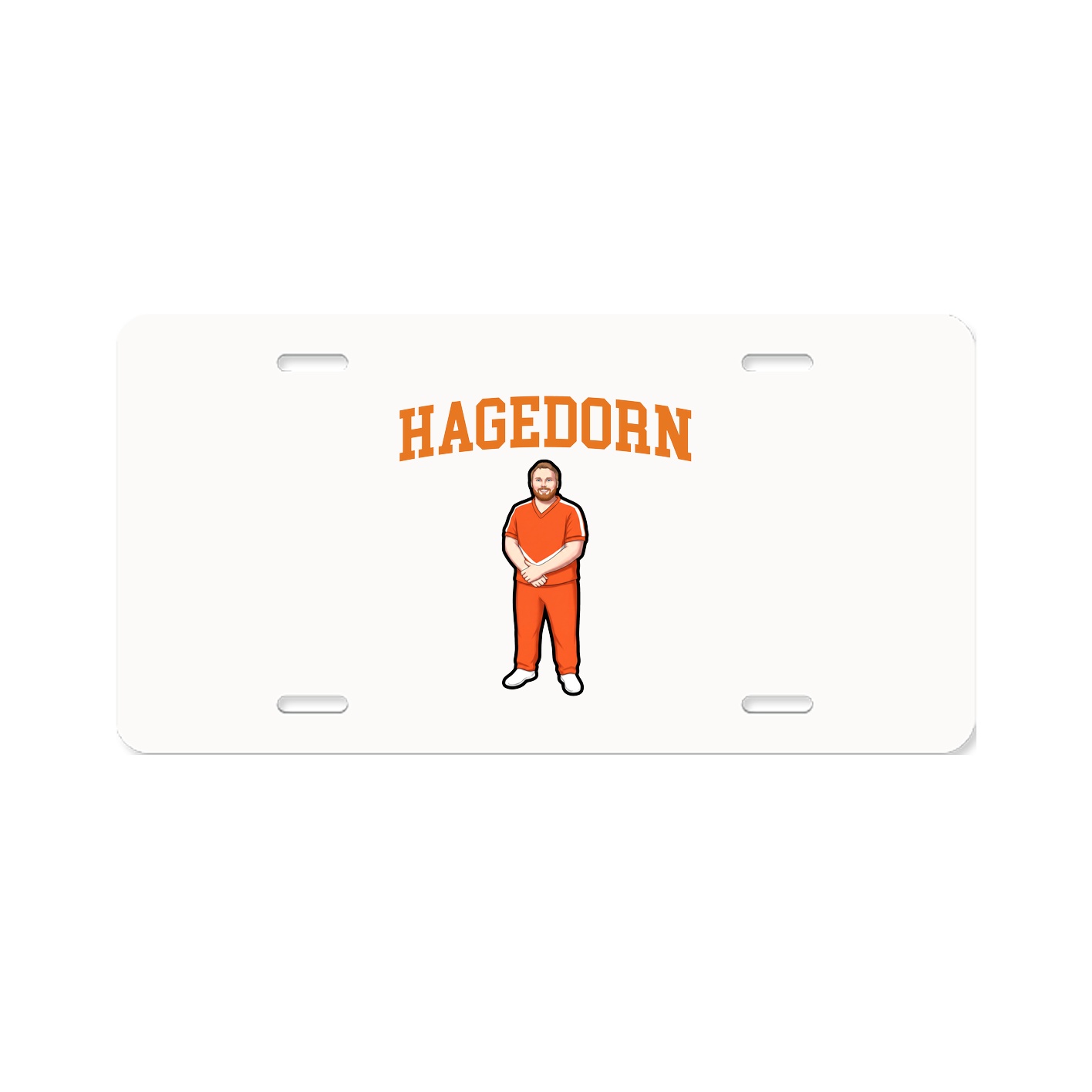 License Plate — Shirsey in Classic
