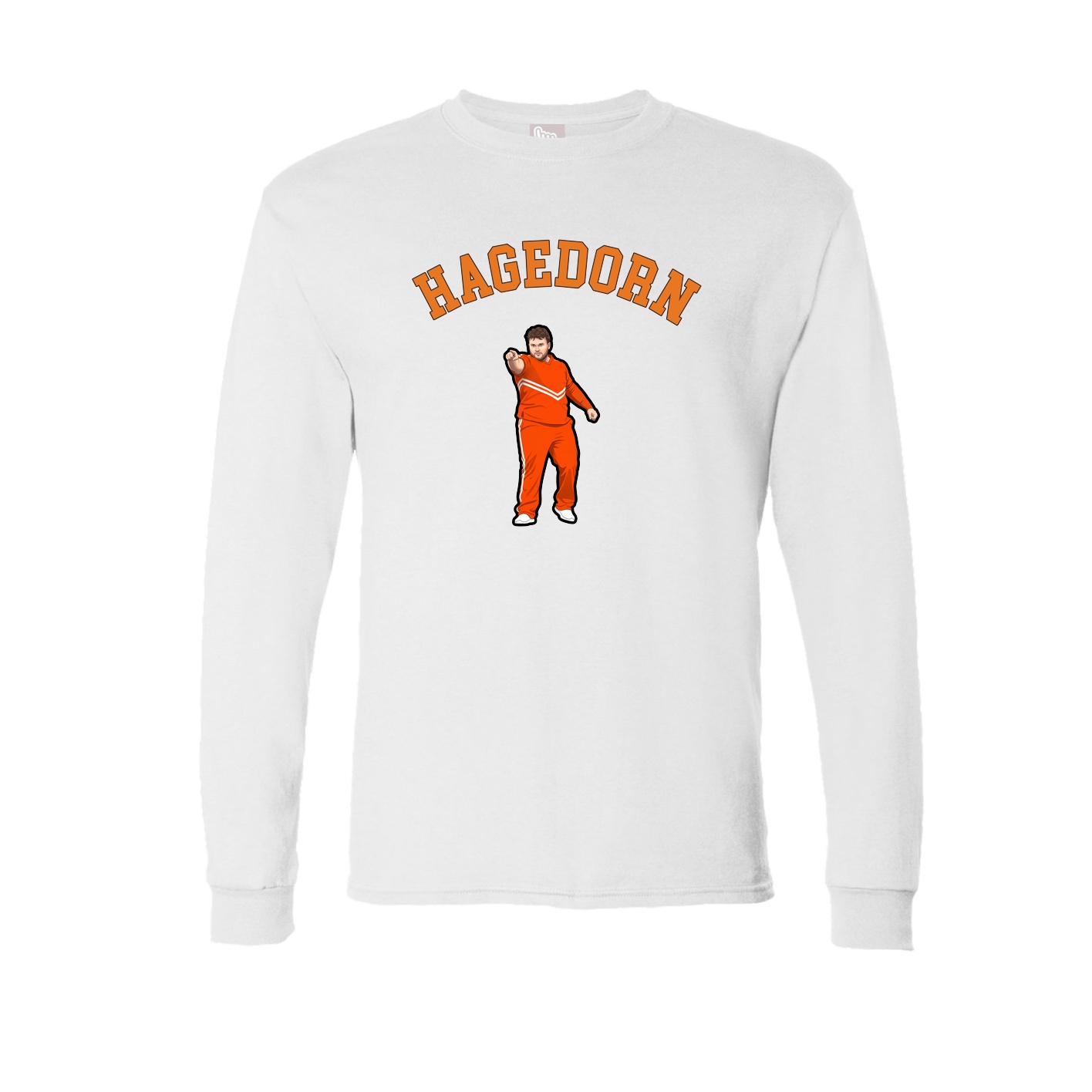 Long Sleeve Tee — Shirsey Arch in White