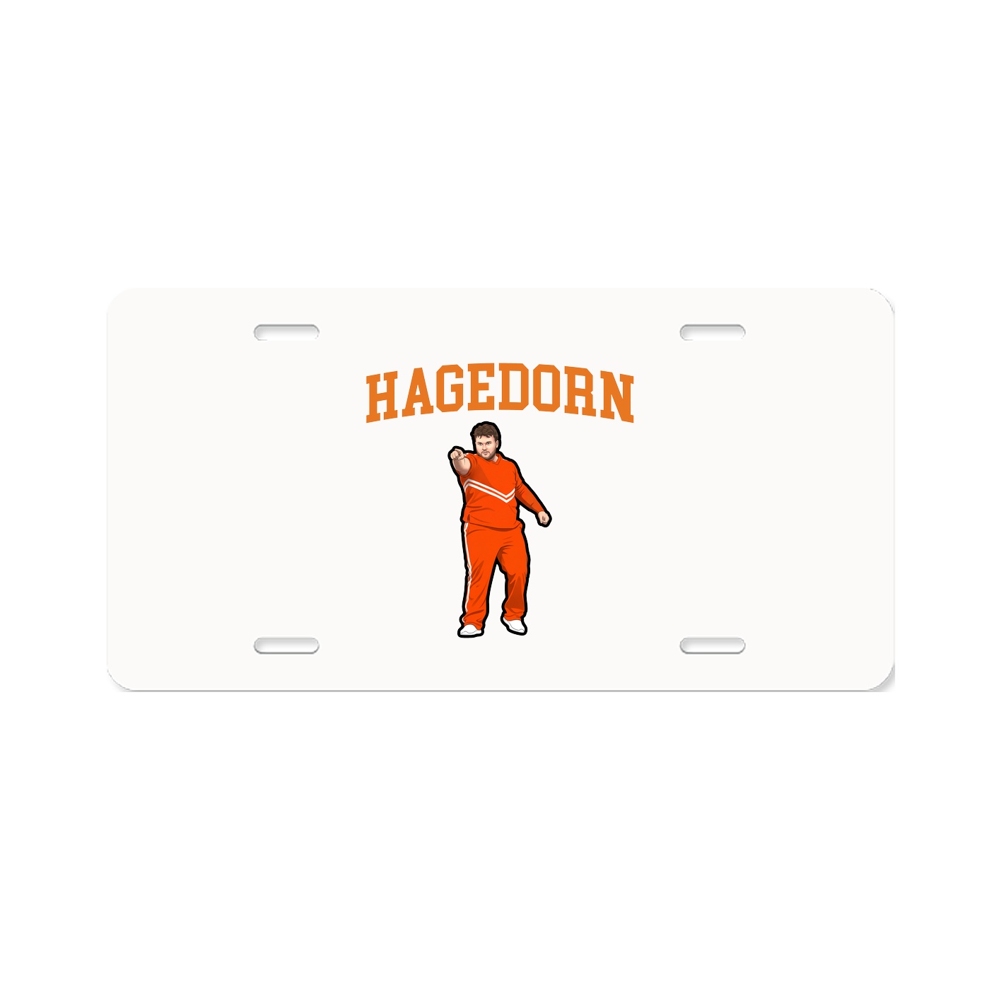 License Plate — Shirsey in Classic