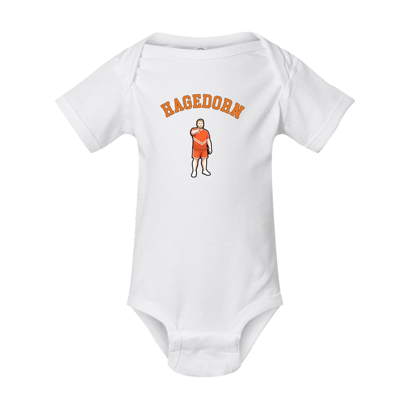 Baby Onesie — Shirsey Arch in White