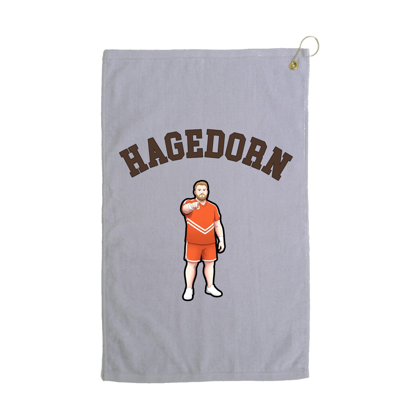 Golf Towel — Shirsey Arch in Grey