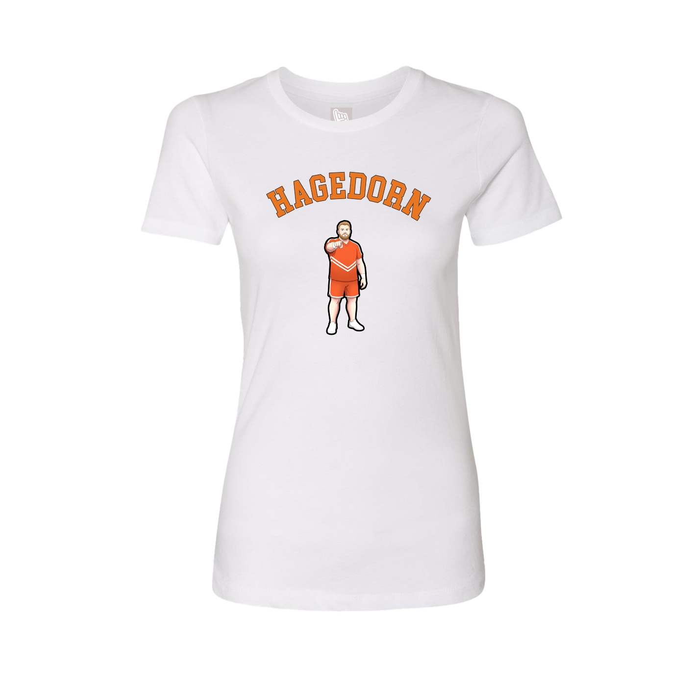 Womens Tee — Shirsey Arch in White