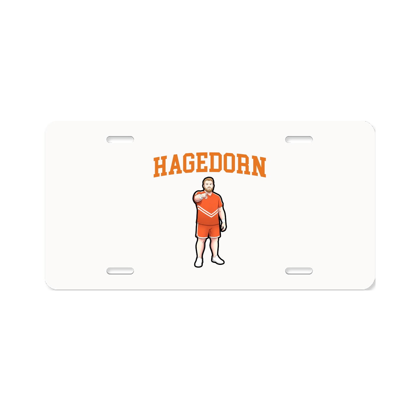 License Plate — Shirsey in Classic
