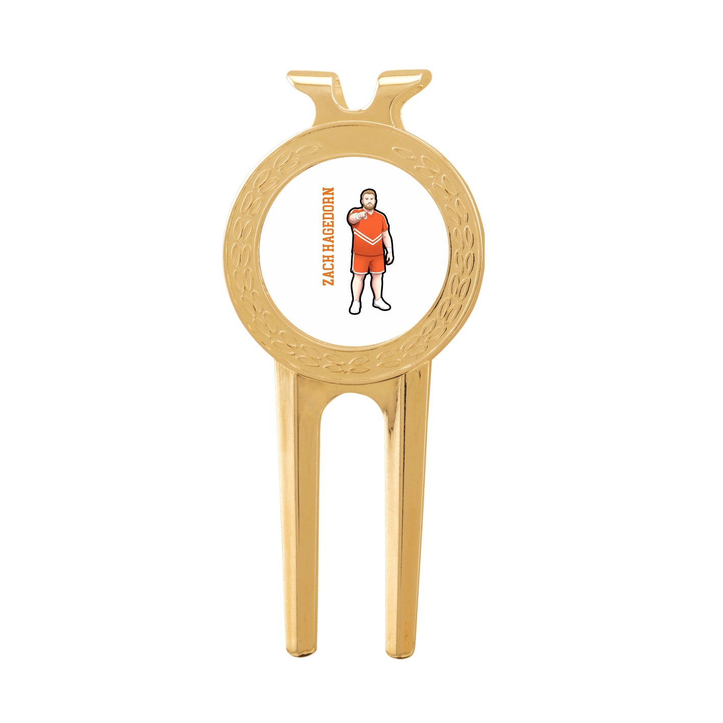 Divot Tool with Ball Marker — Name Vertical in Classic