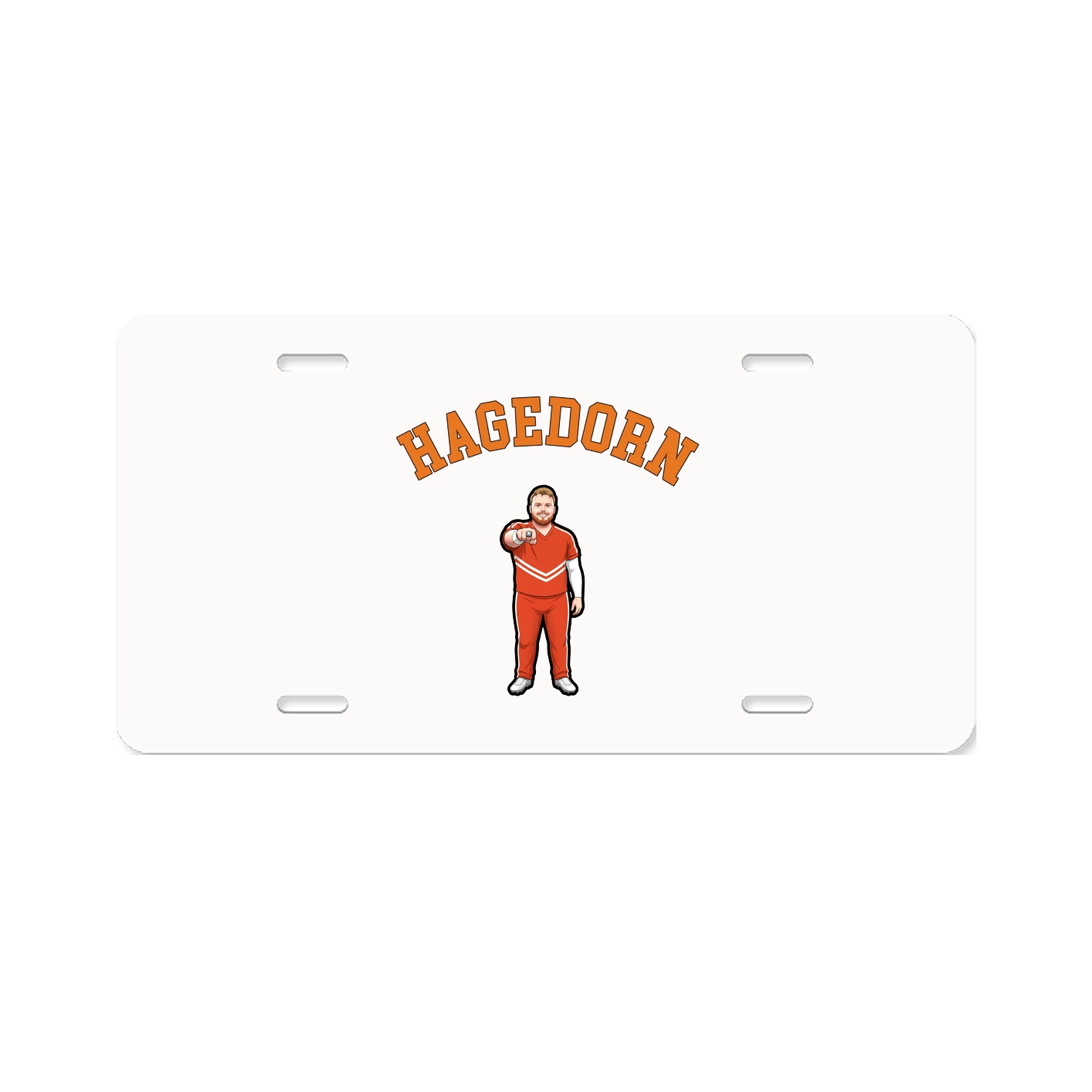 License Plate — Shirsey Arch in Classic