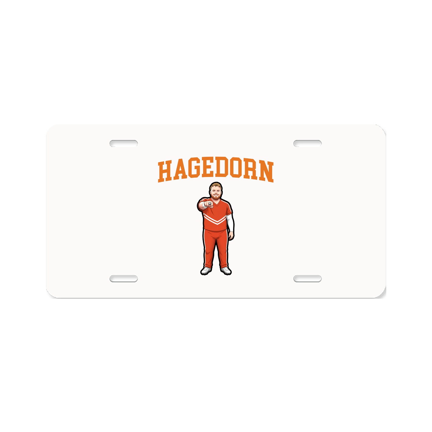 License Plate — Shirsey in Classic