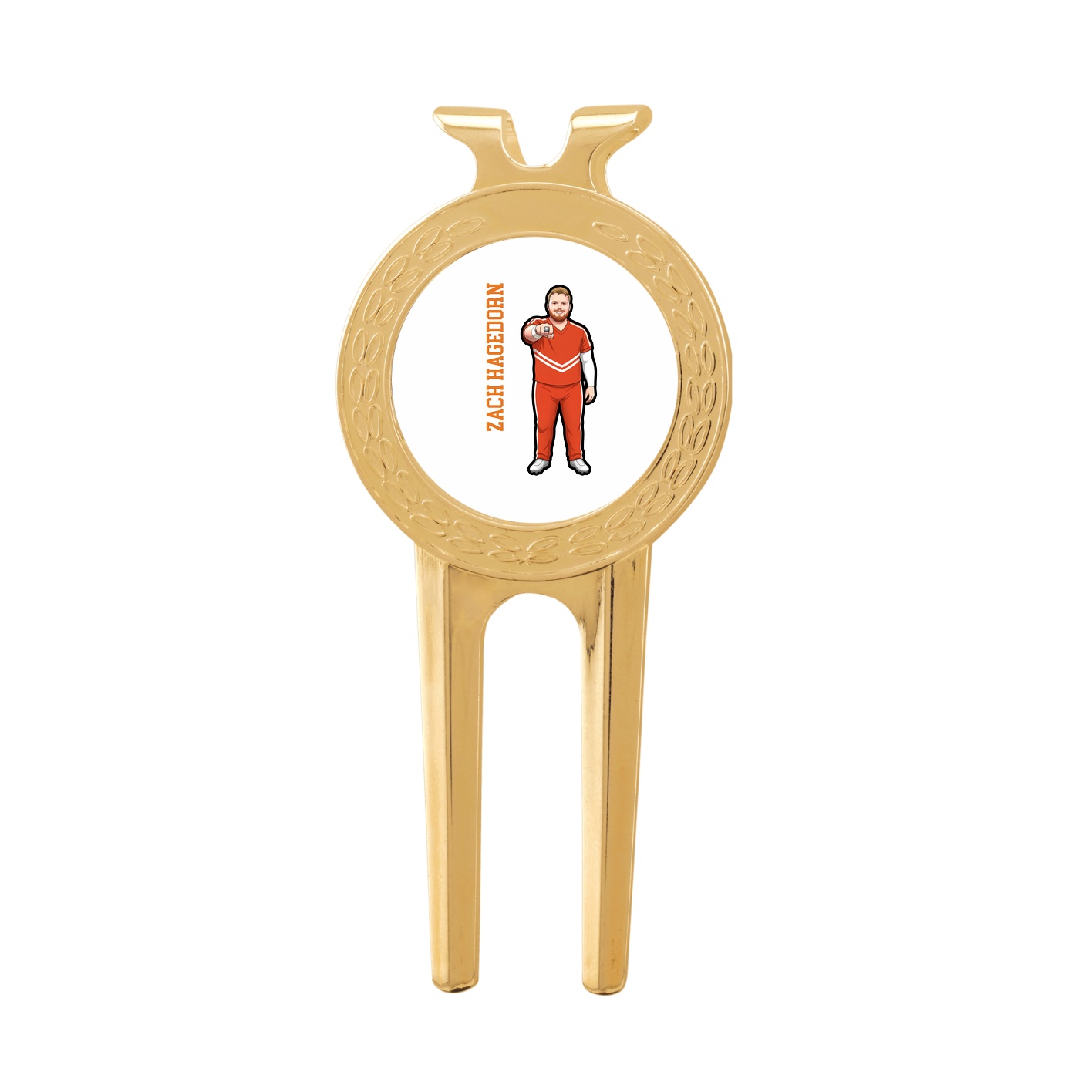 Divot Tool with Ball Marker — Name Vertical in Classic