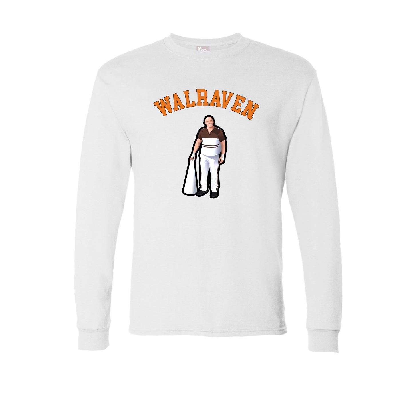 Long Sleeve Tee — Shirsey Arch in White