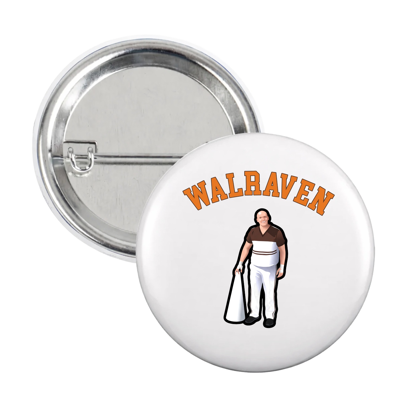 Game Day Button — Shirsey Arch in White