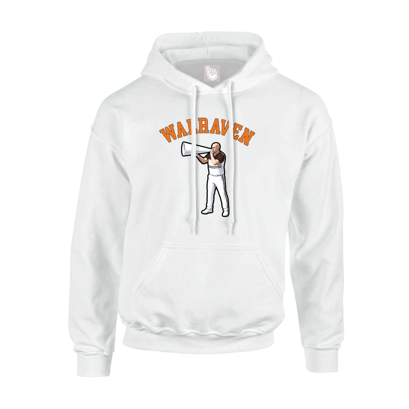 Hoodie — Shirsey Arch in White