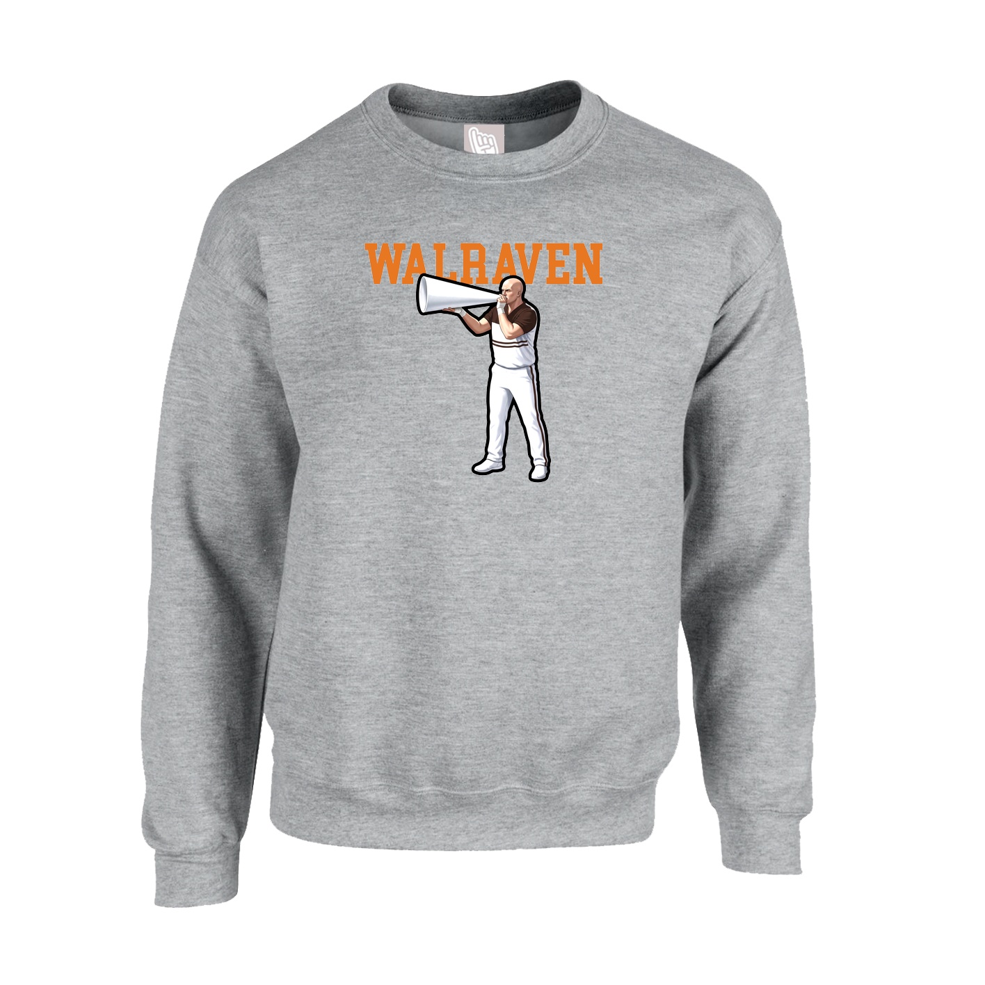 Fleece Crew — Shirsey in Grey