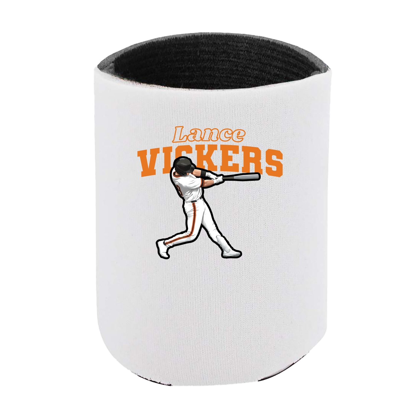 Can Holder — Name Arch in White