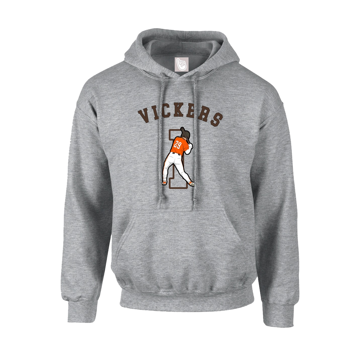 Youth Hoodie — Shirsey Arch in Grey