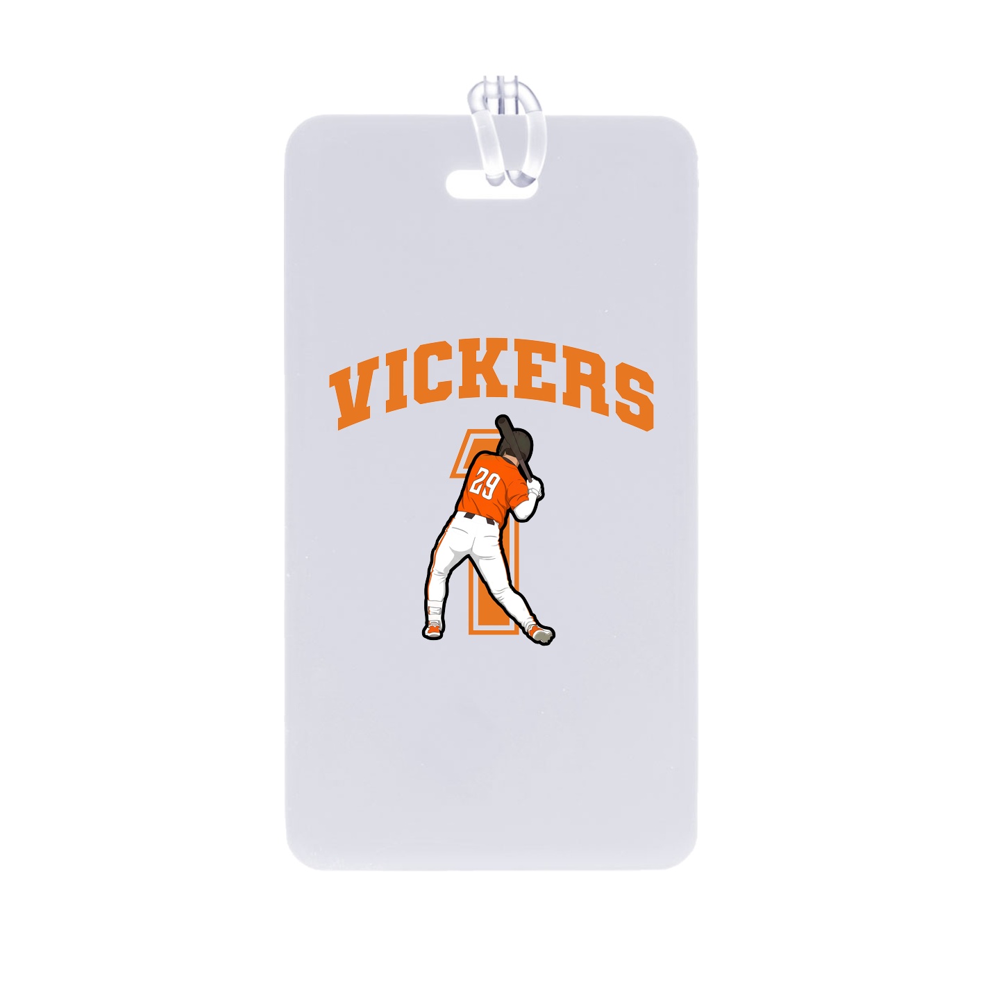 Bag Tag — Number in Classic