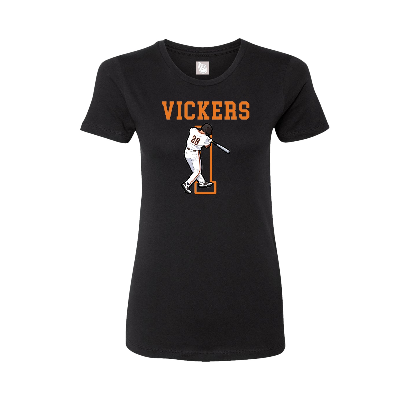 Fitted Women's Tee — Shirsey in Black