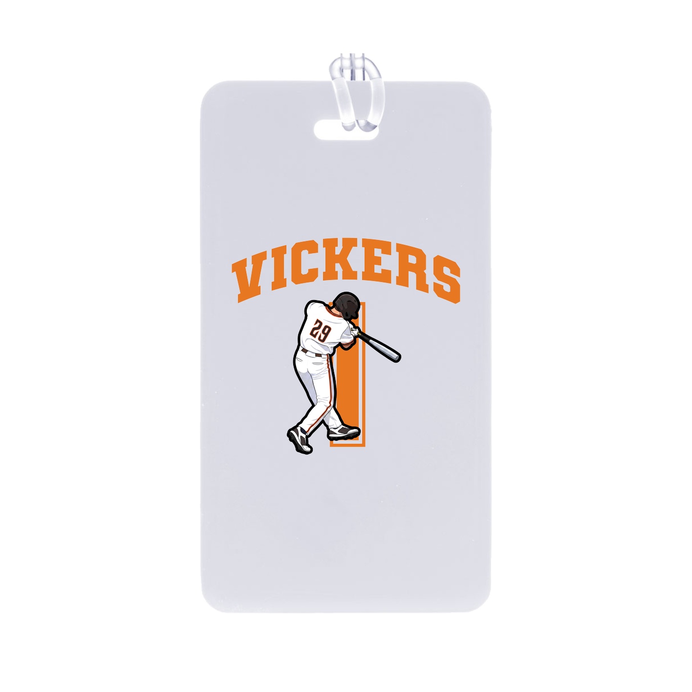 Bag Tag — Number in Classic