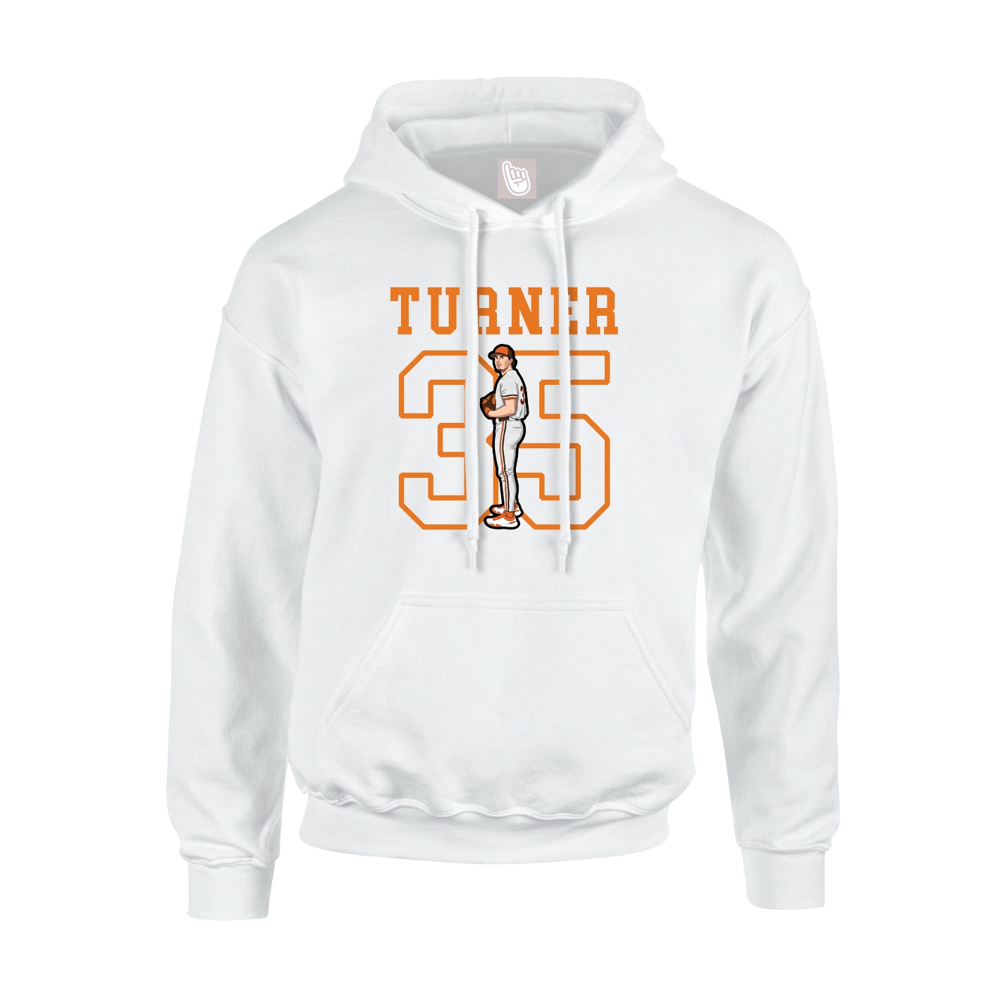 Hoodie — Shirsey in White