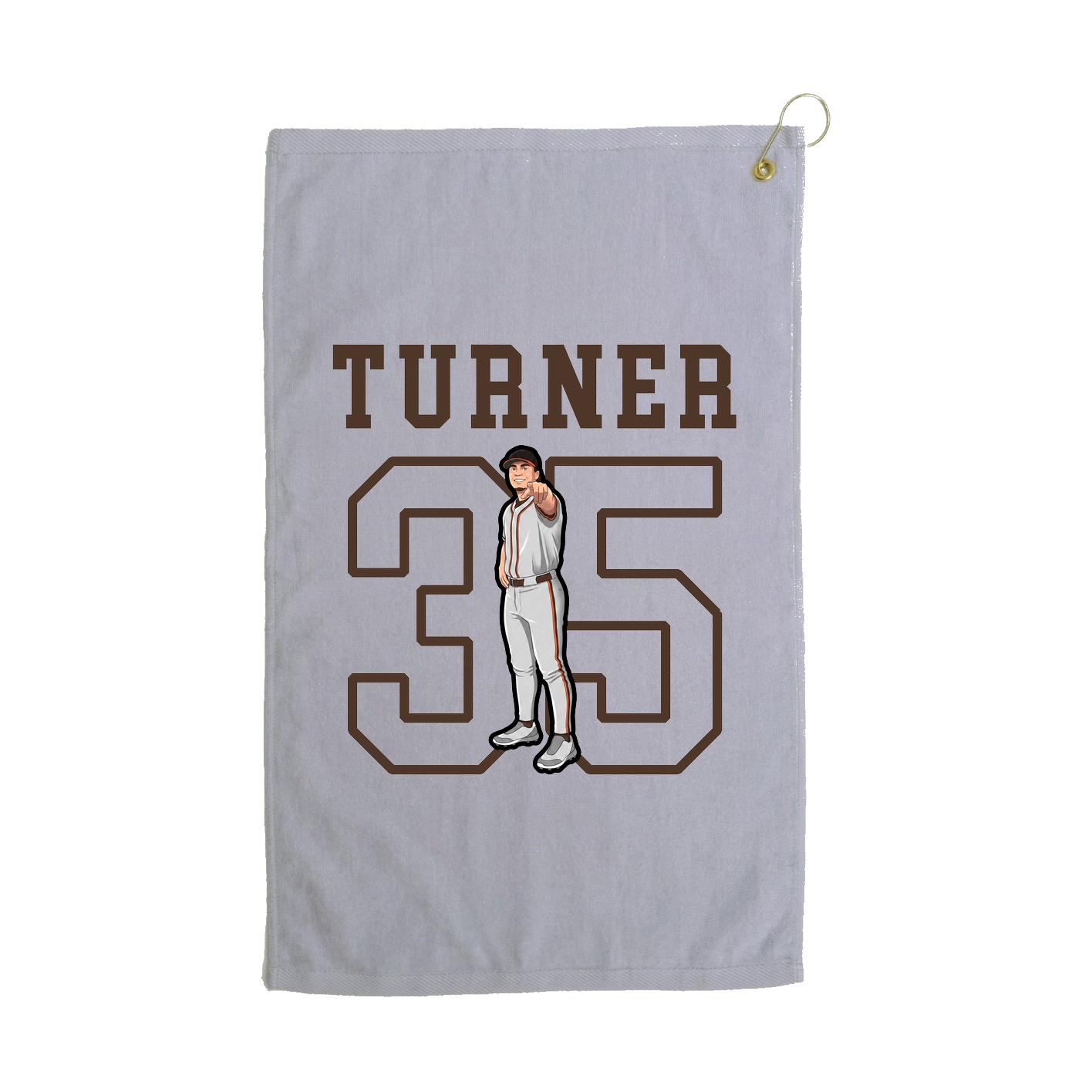 Golf Towel — Shirsey in Grey