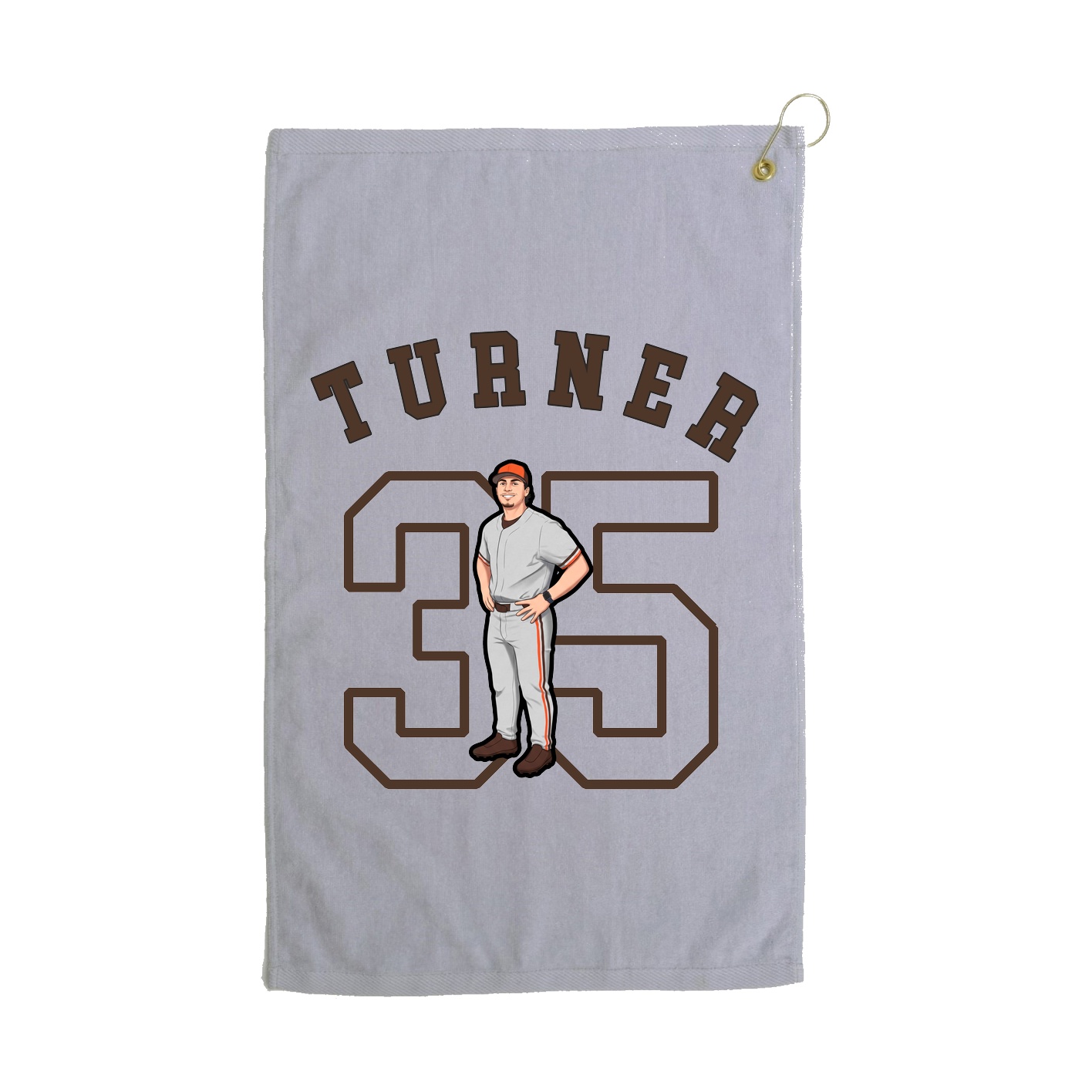 Golf Towel — Shirsey Arch in Grey