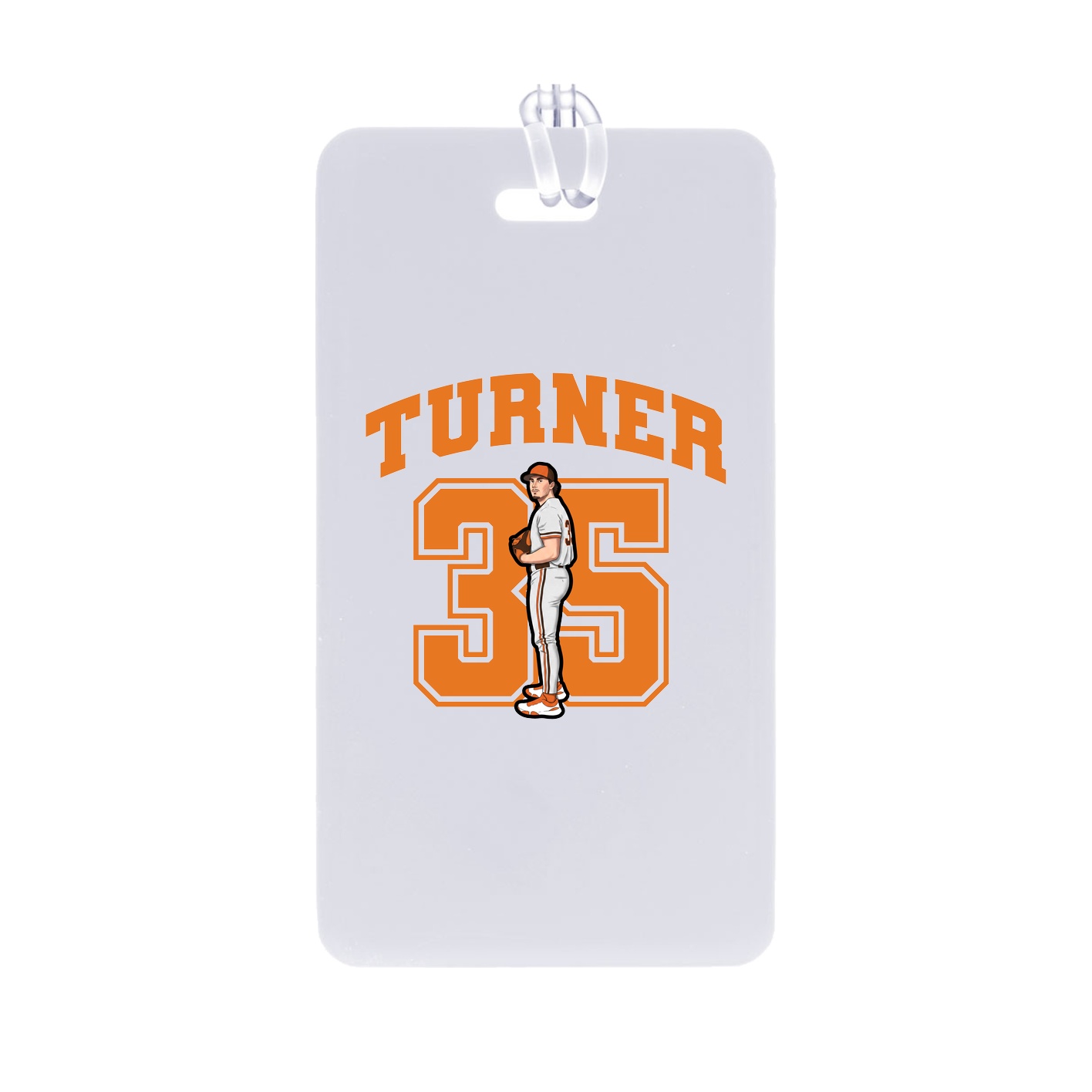 Bag Tag — Number in Classic
