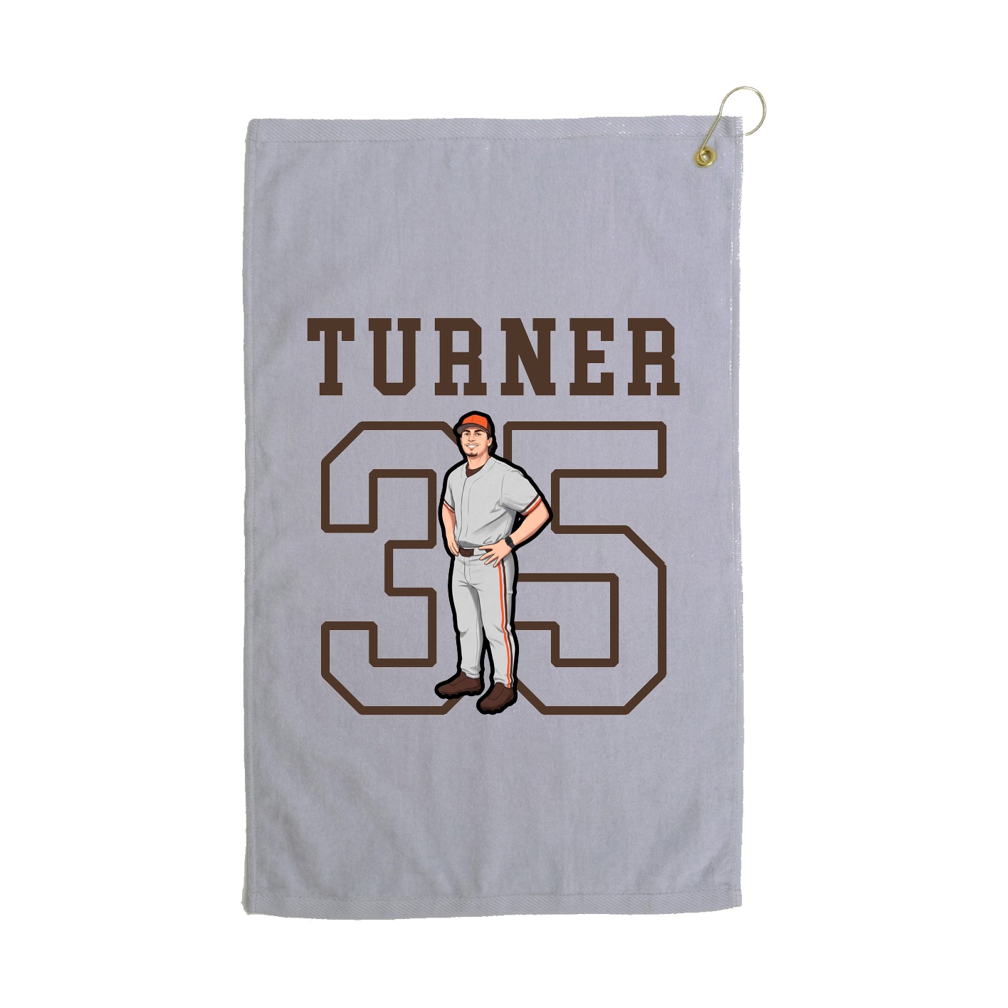 Golf Towel — Shirsey in Grey