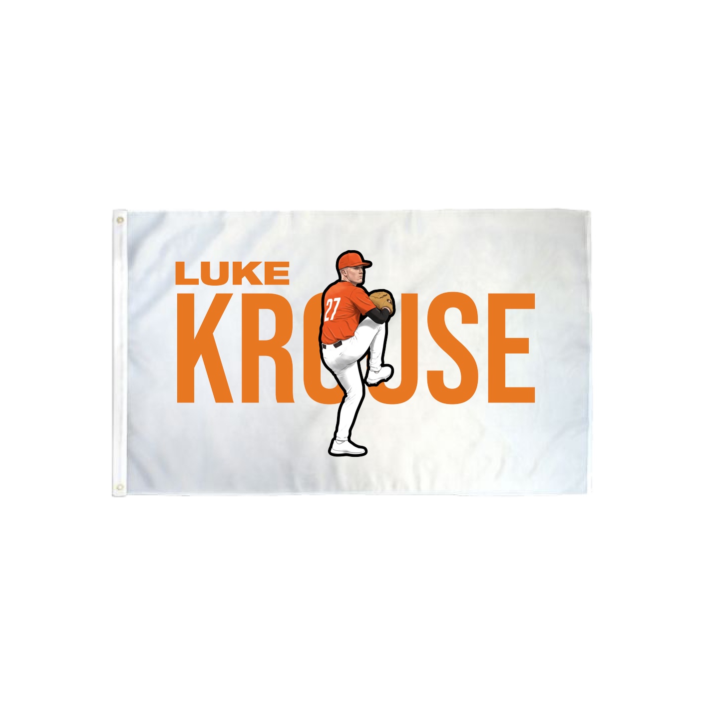 3x5 Flag — Player Name in Classic