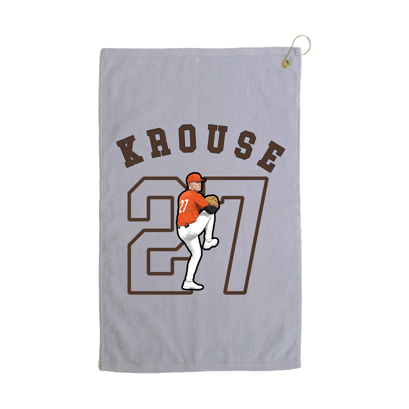Golf Towel — Shirsey Arch in Grey