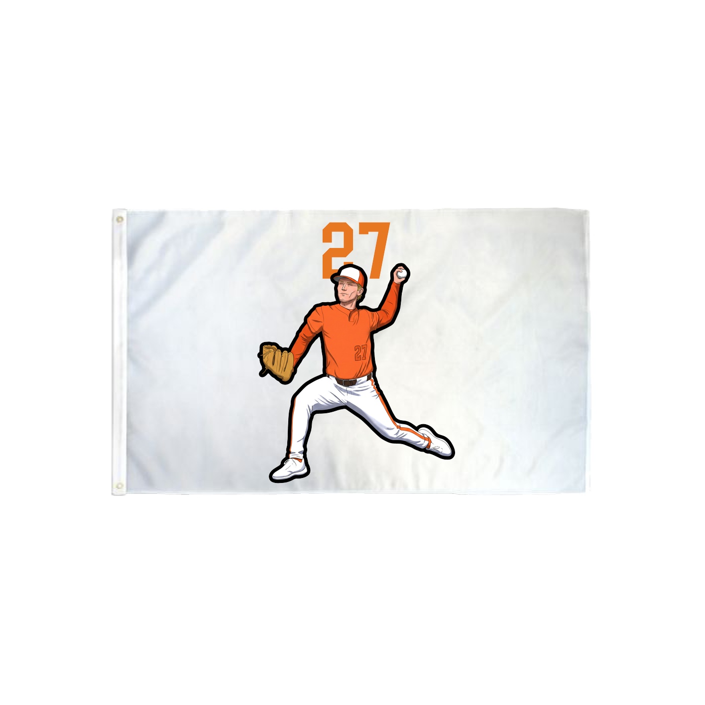 3x5 Flag — Number Top in Classic