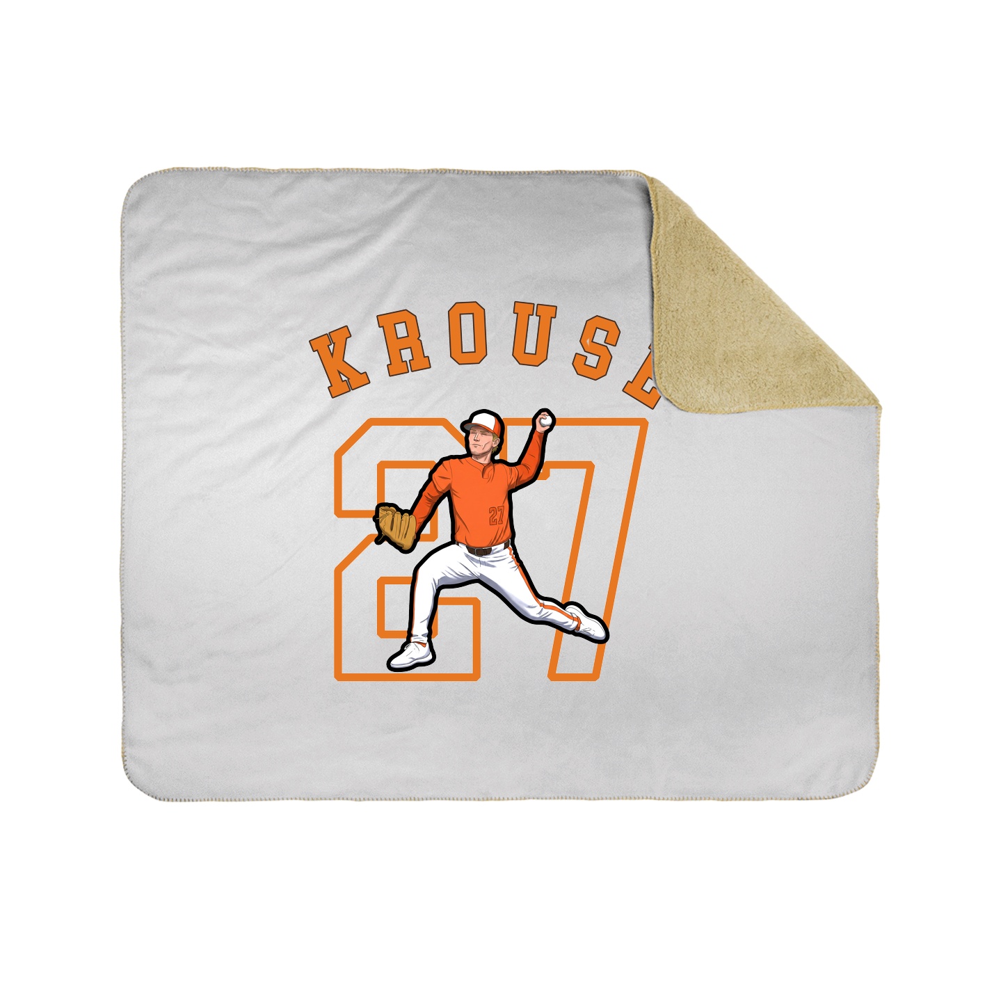 Throw Blanket — Shirsey Arch in White