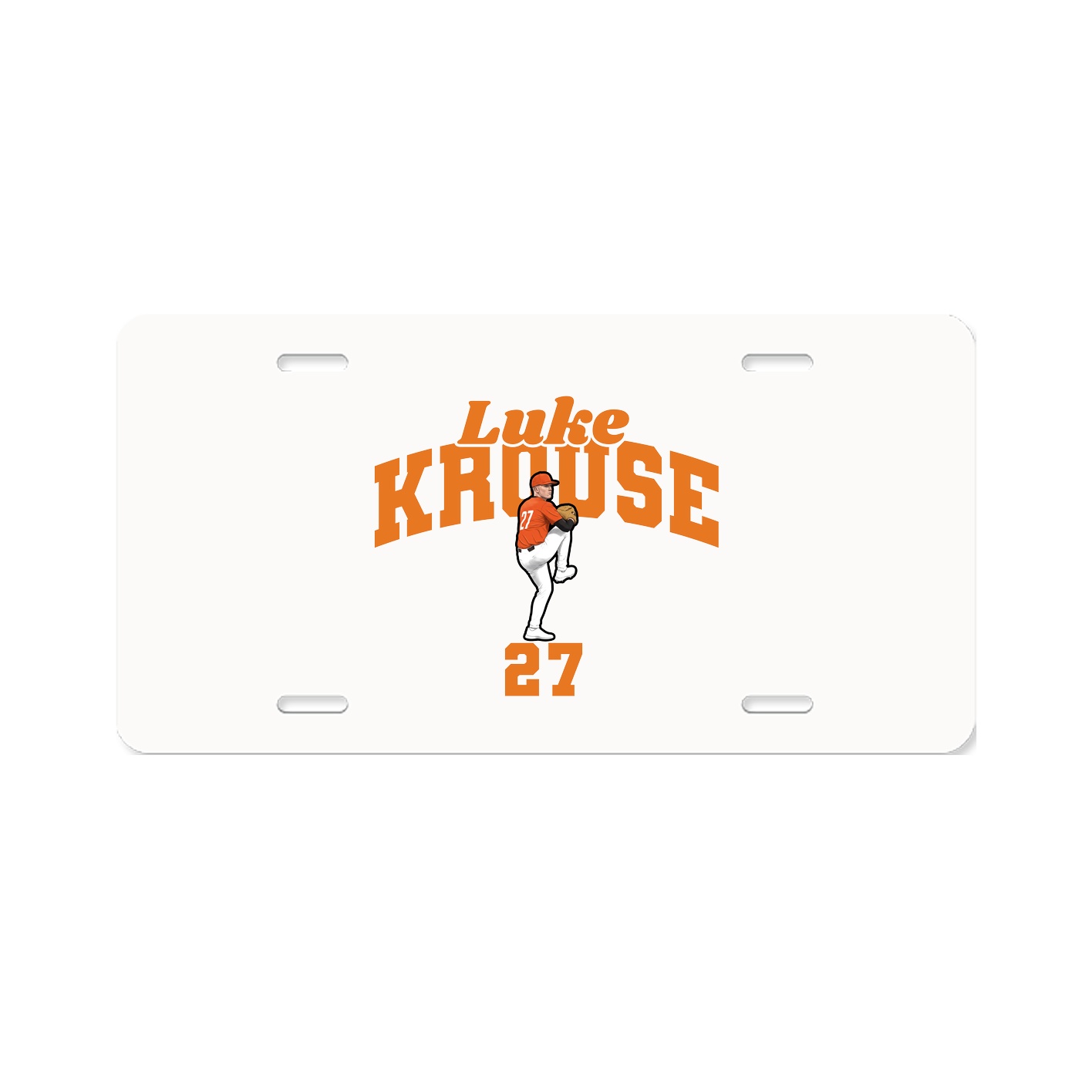 License Plate — Signature Arch in Classic