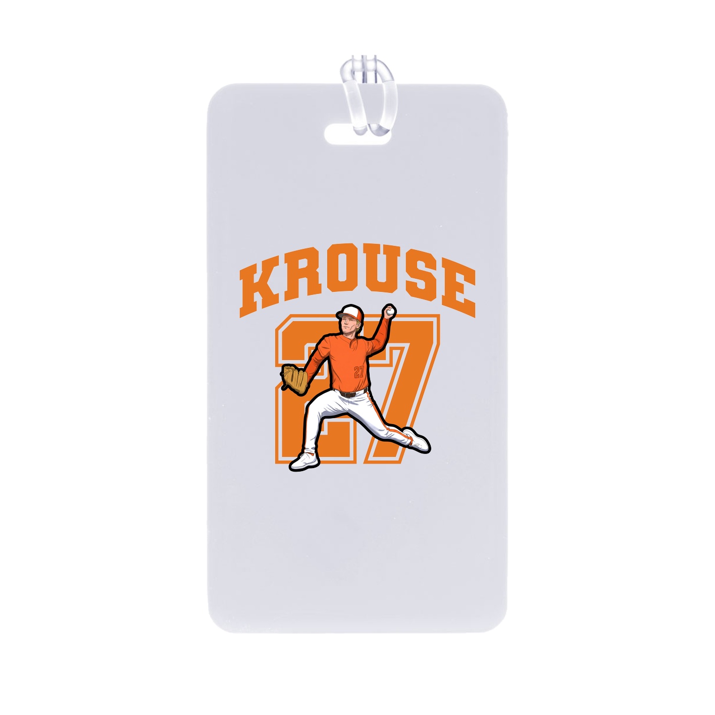 Bag Tag — Number in Classic