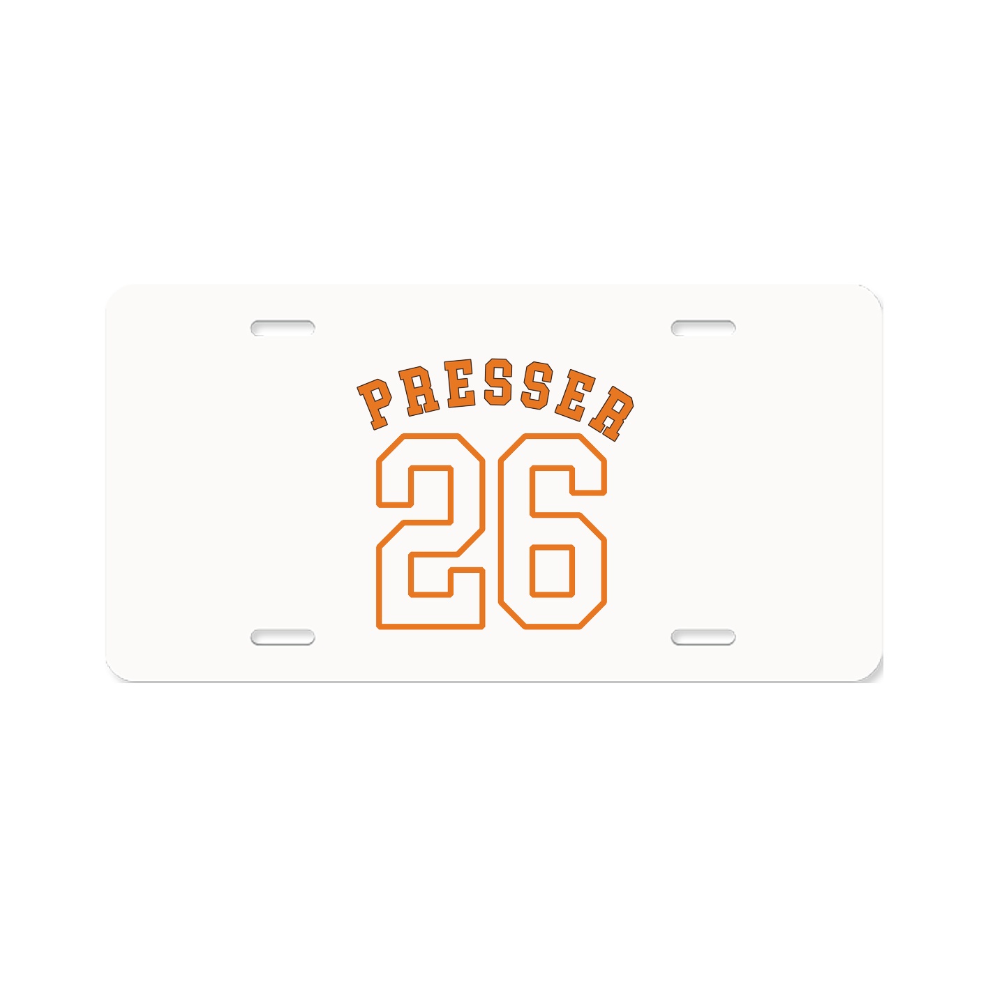 License Plate — Shirsey Arch in Classic